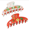 Two-Sided Large Claw Clips - Feeling Jolly