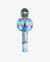 Blue Swirl Karaoke Microphone & Bluetooth Speaker