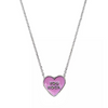 Be Mine Conversation Valentines Necklace