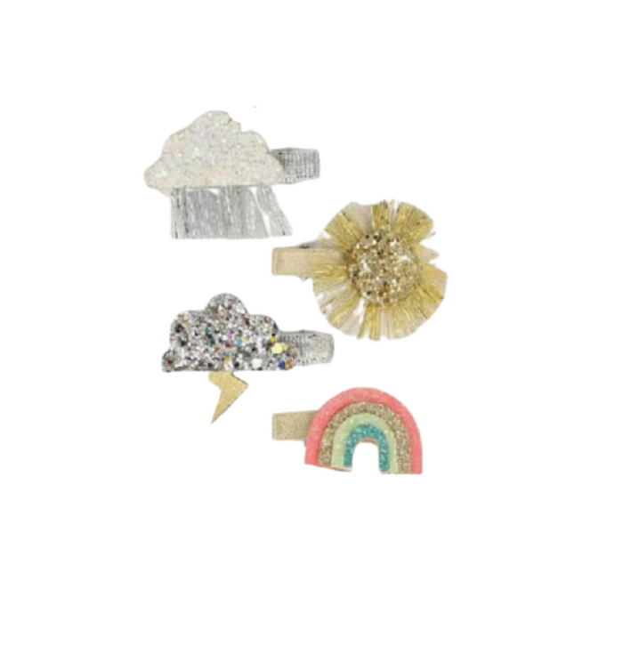 Happy Skies Hair Clip Set