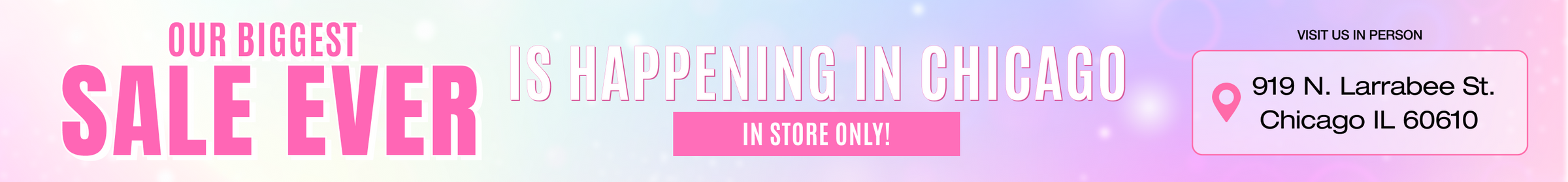 Store banner