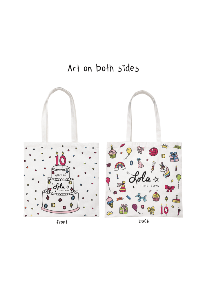 exclude-new-arriv Accessories 10th Anniversary Celebration Tote