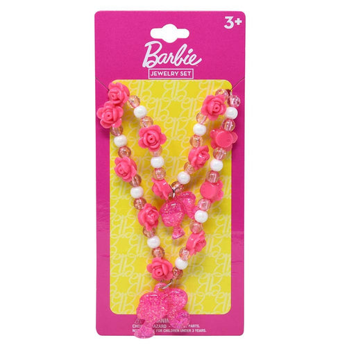 U.P.D. Accessories Barbie Necklace & Bracelet Set on card