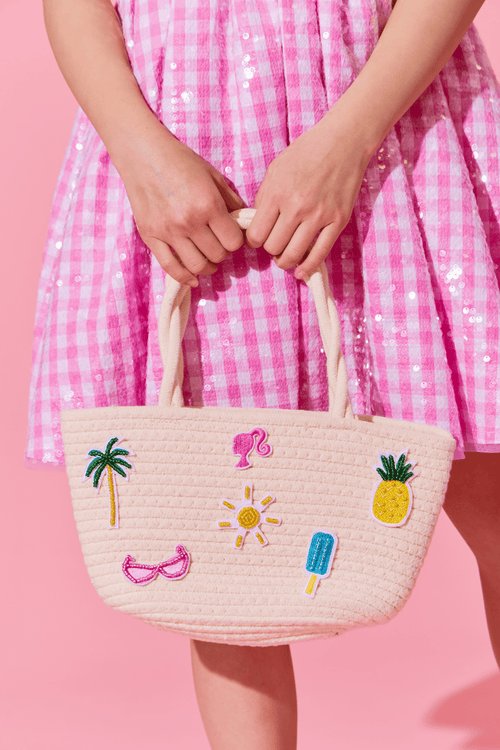 Lola + The Boys Accessories Barbie™ Paradise Patch Tote