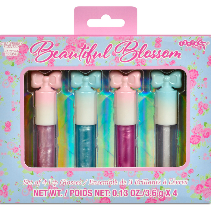 iScream Accessories Beautiful Blossom Lip Gloss Set