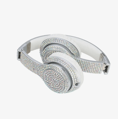 Lola + The Boys Accessories Bling Bluetooth Bling Headphones Iridescent