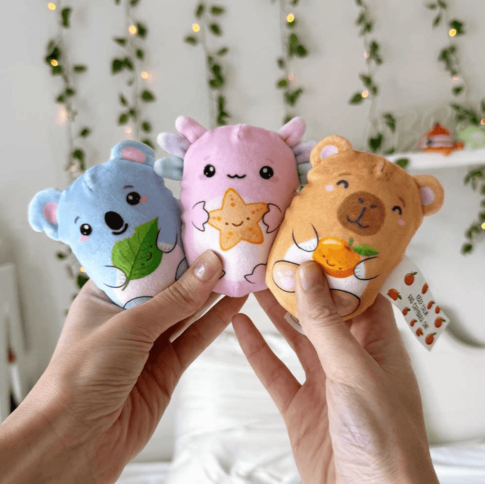 Lavender/Cat Green/Frog Brown/Bear