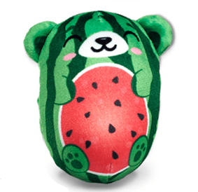 Top Trenz Accessories Otter-Melon Bubble Stuffed Squishy Friends - Fruit Mashup