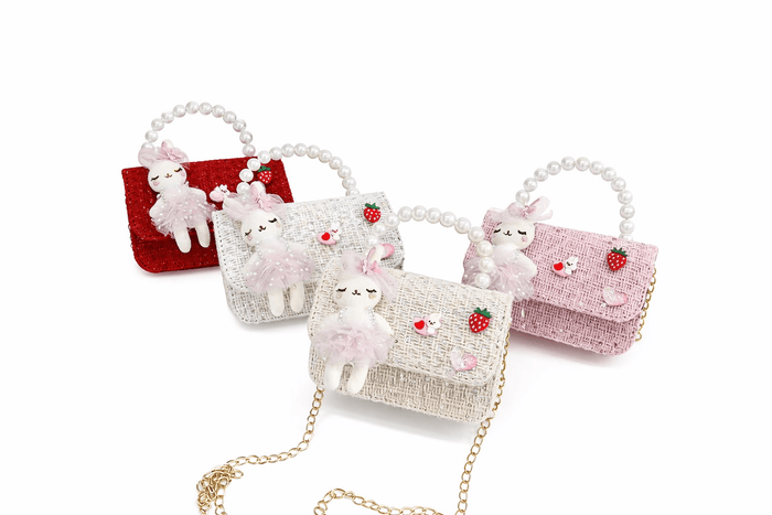 Lola + The Boys Accessories Bunny Love Tweed Purse