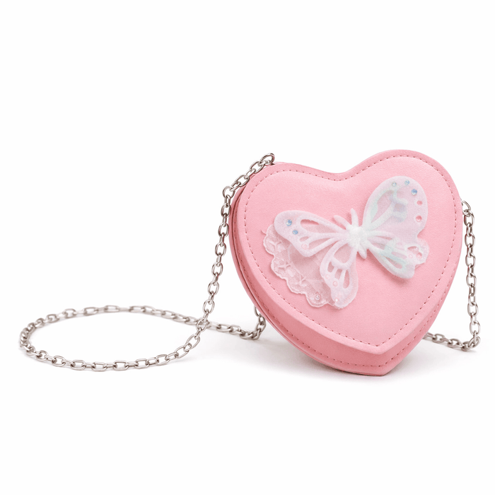 Lola + The Boys Accessories Butterfly Kisses Heart Bag