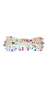 Lola + The Boys Accessories White Candy Pearl Knot Headband