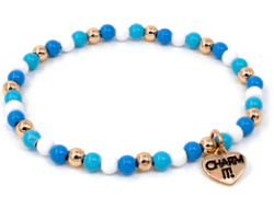 Lola + The Boys Accessories Hanukkah Beaded Bracelet Charm It! Charms & Bracelets