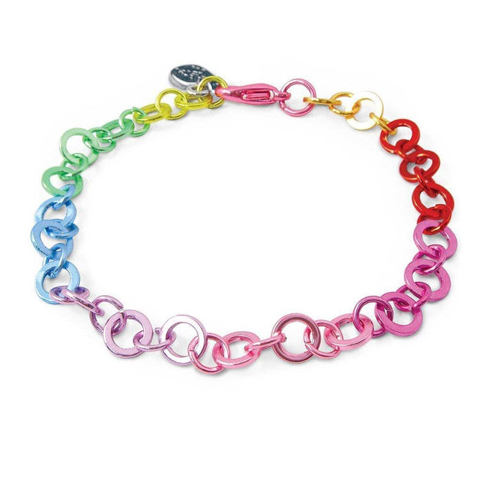 Lola + The Boys Accessories Rainbow Chain Bracelet Charm It! Charms & Bracelets