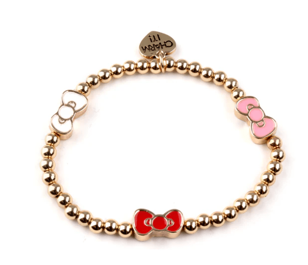 Lola + The Boys Accessories Charm IT! Gold hello kitty bow Charm It! Charms & Bracelets