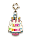 Lola + The Boys Accessories Gold Birthday Cake Charm Charm It! Charms & Bracelets