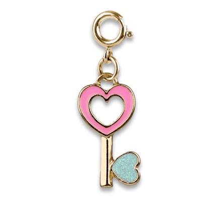 Charm It! Accessories Gold Heart Key Charm Charm It! Charms