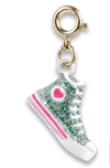 Lola + The Boys Accessories Gold Glitter High Top Sneaker Charm Charm It! Charms!