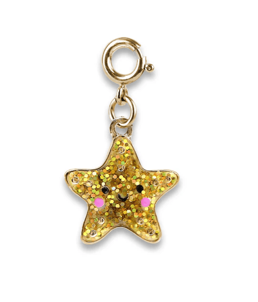 Charm It! Accessories Gold Glitter Starfish Charm Charm It! Fun Charms