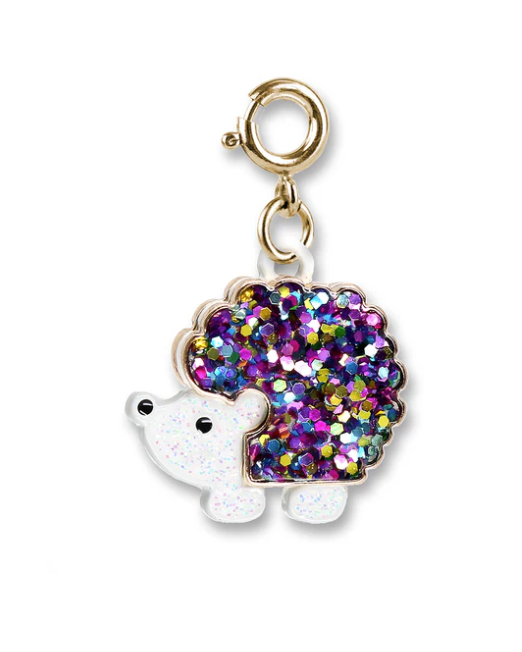 Charm It! Accessories Gold Glitter Hedgehog Charm Charm It! Fun Charms
