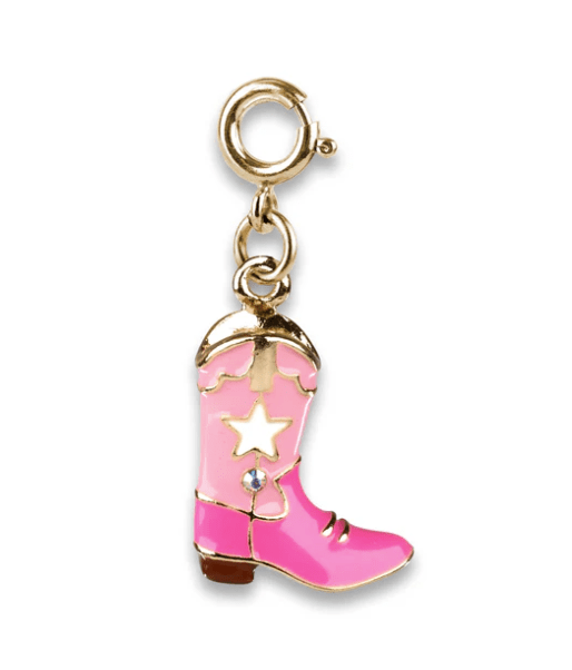 Charm It! Accessories Gold Cowboy Boot Charm Charm It! Fun Charms