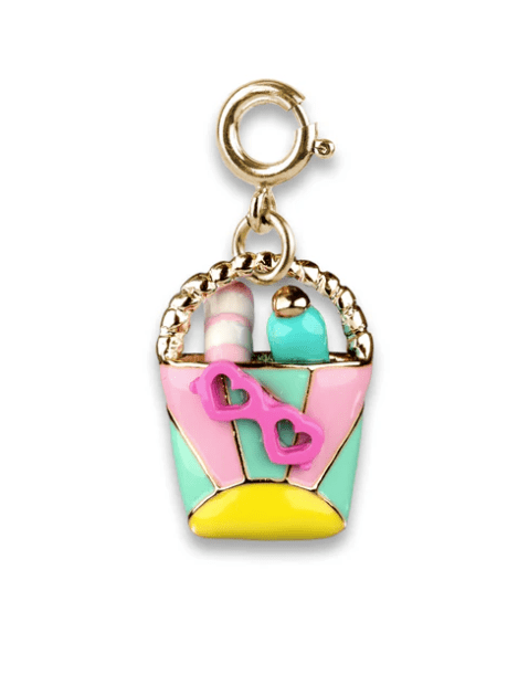 Charm It! Accessories Gold Beach Bag Charm Charm It! Fun Charms