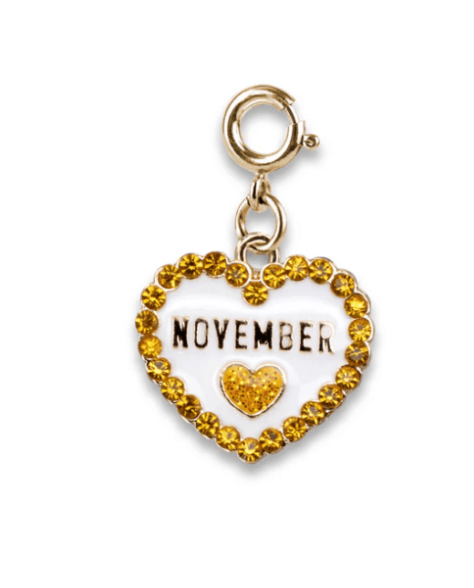 Charm It! Accessories Gold November Birthstone Charm Charm It! Fun Charms