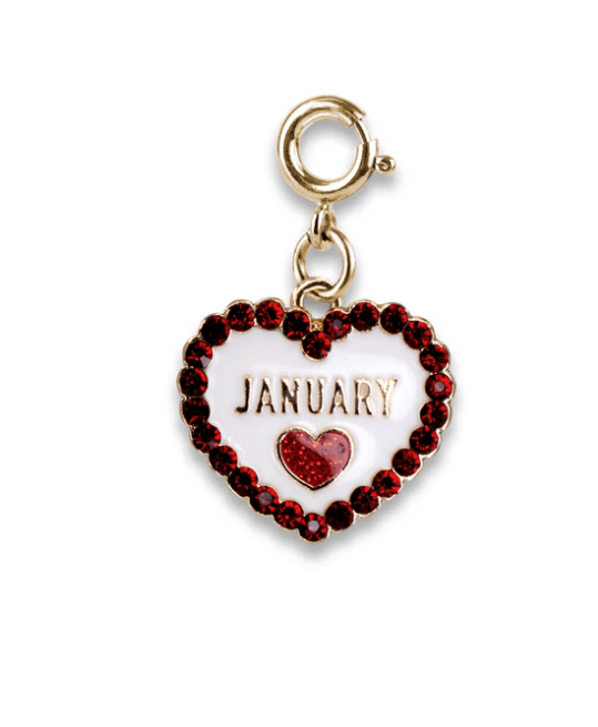 Charm It! Accessories Gold January Birthstone Charm Charm It! Fun Charms