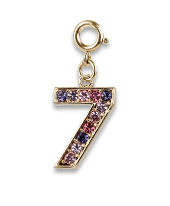 Charm It! Accessories Gold Pink Multi 7 Charm Charm It! Fun Charms