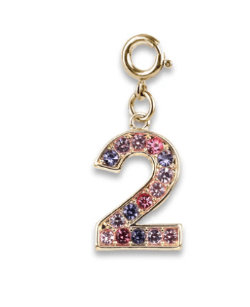 Charm It! Accessories Gold Pink Multi 2 Charm Charm It! Fun Charms