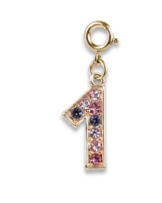 Charm It! Accessories Gold Pink Multi 1 Charm Charm It! Fun Charms