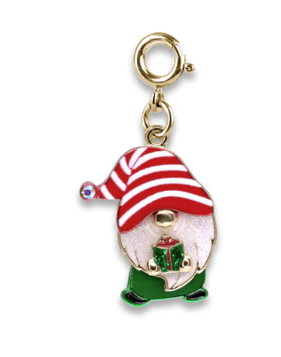 Charm It! Accessories Gold Swivel Christmas Gnome Charm Charm It! Fun Charms