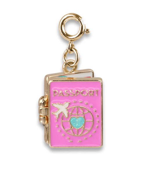Charm It! Accessories Gold Passport Charm Charm It! Fun Charms