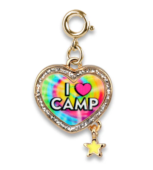 Charm It! Accessories Gold I Love Camp Charm Charm It! Fun Charms