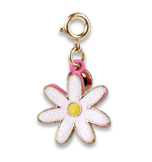Charm It! Accessories Gold Girl Scout Glitter Daisy Charm Charm It! Fun Charms