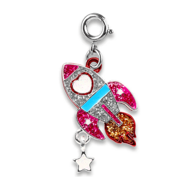 Charm It! Accessories Glitter Rocket Charm Charm It! Fun Charms