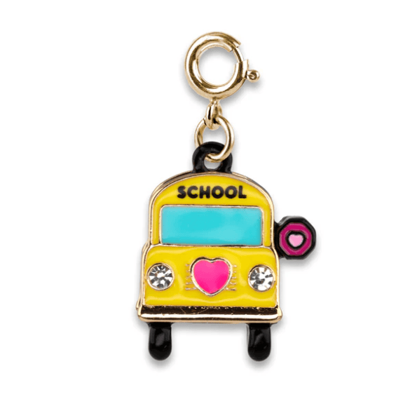 Charm It! Accessories Gold School Bus Charm Charm It! Fun Charms