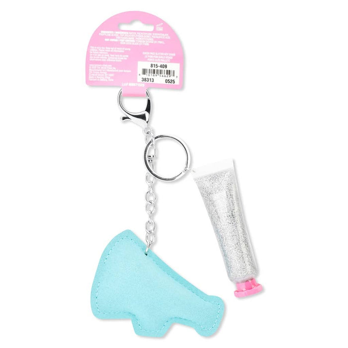 iScream Accessories Cheer Face Glitter and Key Chain Set