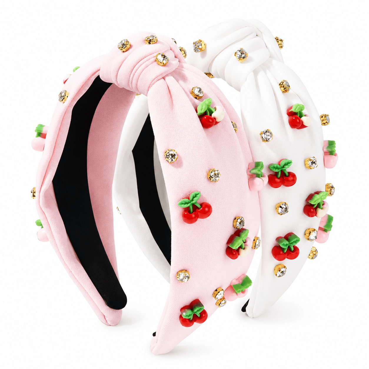 Cherry Charm Knotted Headband