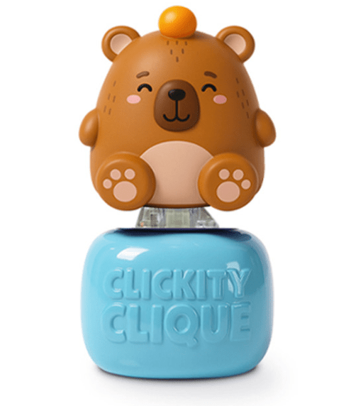 Top Trenz Accessories Brown / Bear CLICK’R CREW - Keyboard Sensory Clickers