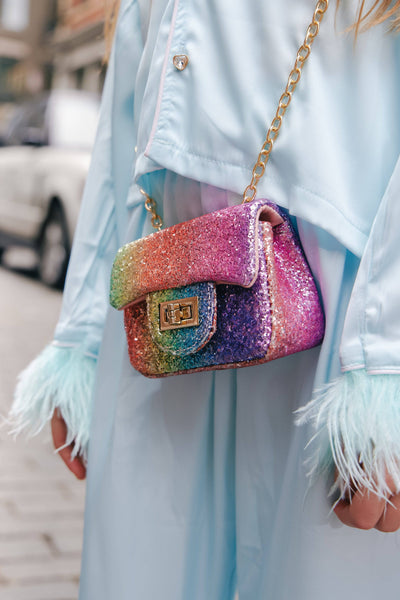 Buy Orityle Kids Girls Crossbody Bling Glitter Flip Sequin Small Purse Cute  Zipper Handbag Shoulder Bag (Purple) at Amazon.in