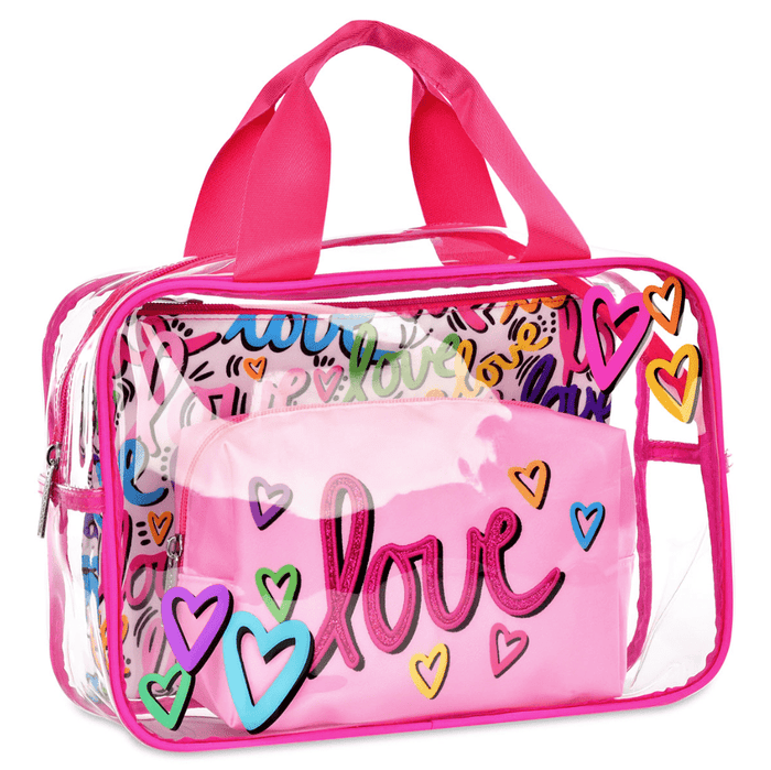 iScream Accessories Corey Paige Love Letters Cosmetic Bag Trio