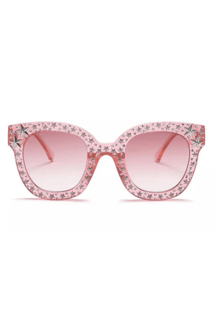 Lola + The Boys Accessories Crystal Star Sunglasses