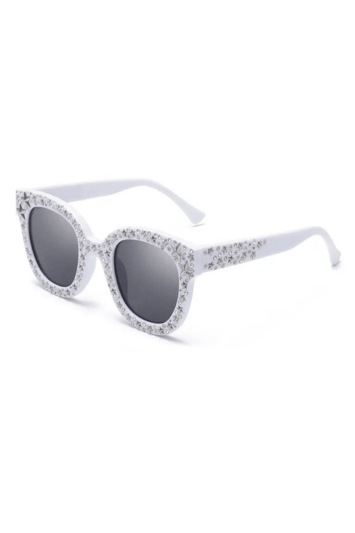 Lola + The Boys Accessories Crystal Star Sunglasses