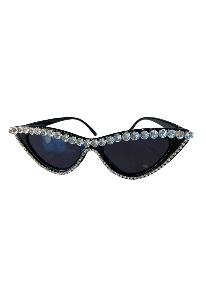 Lola + The Boys Accessories Crystal Wing Sunglasses