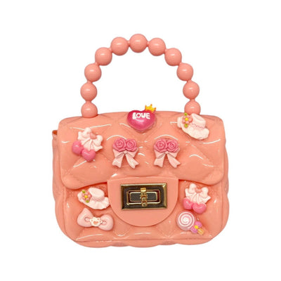 Lola + The Boys Accessories Pink Cutie Charm Mini Purse