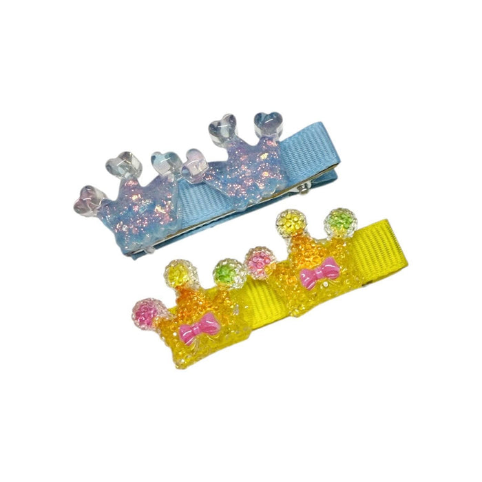 Lola + The Boys Accessories Crown Clip Cutie Sugar Charm Clip