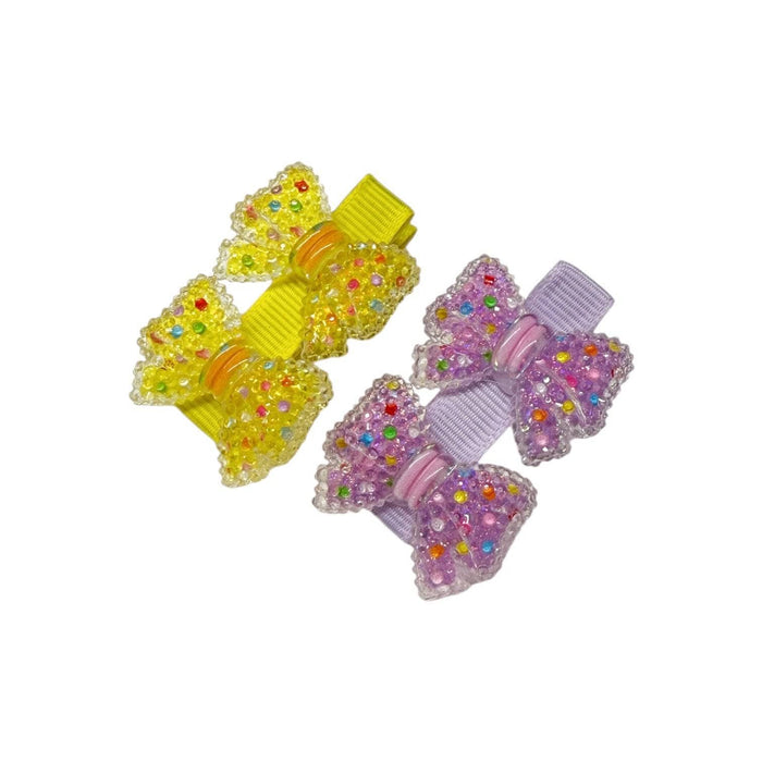 Lola + The Boys Accessories Bows Clip Cutie Sugar Charm Clip