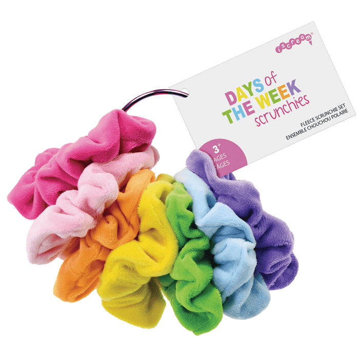 iScream Accessories Days of the Week Scrunchie Set