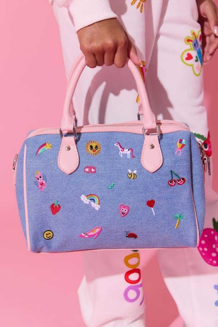 Lola + The Boys Accessories Denim Icon Purse