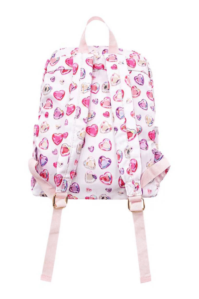 Lola + The Boys Accessories Diamond Hearts Backpack